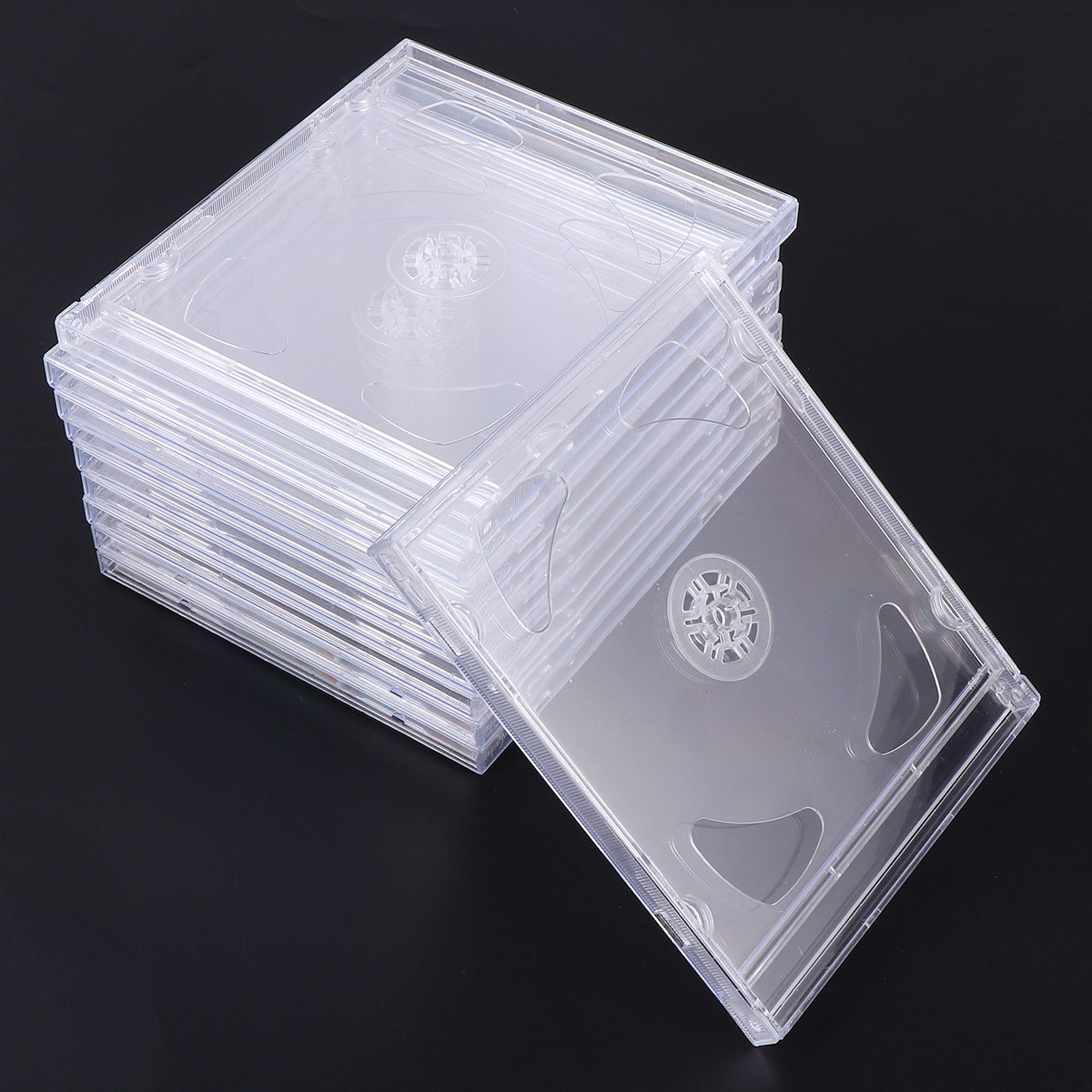 10Pcs Cd Box Dvd Case Set Port - Archive Box Set のレビューと価格