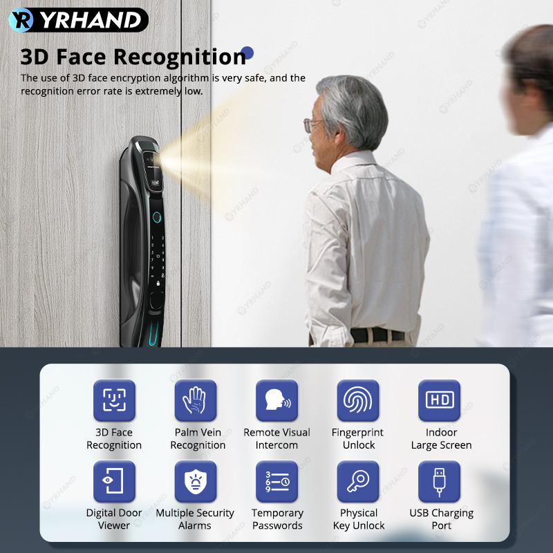 Smart Lock 3D Face Recognition - Letter Opener Brass のレビューと価格